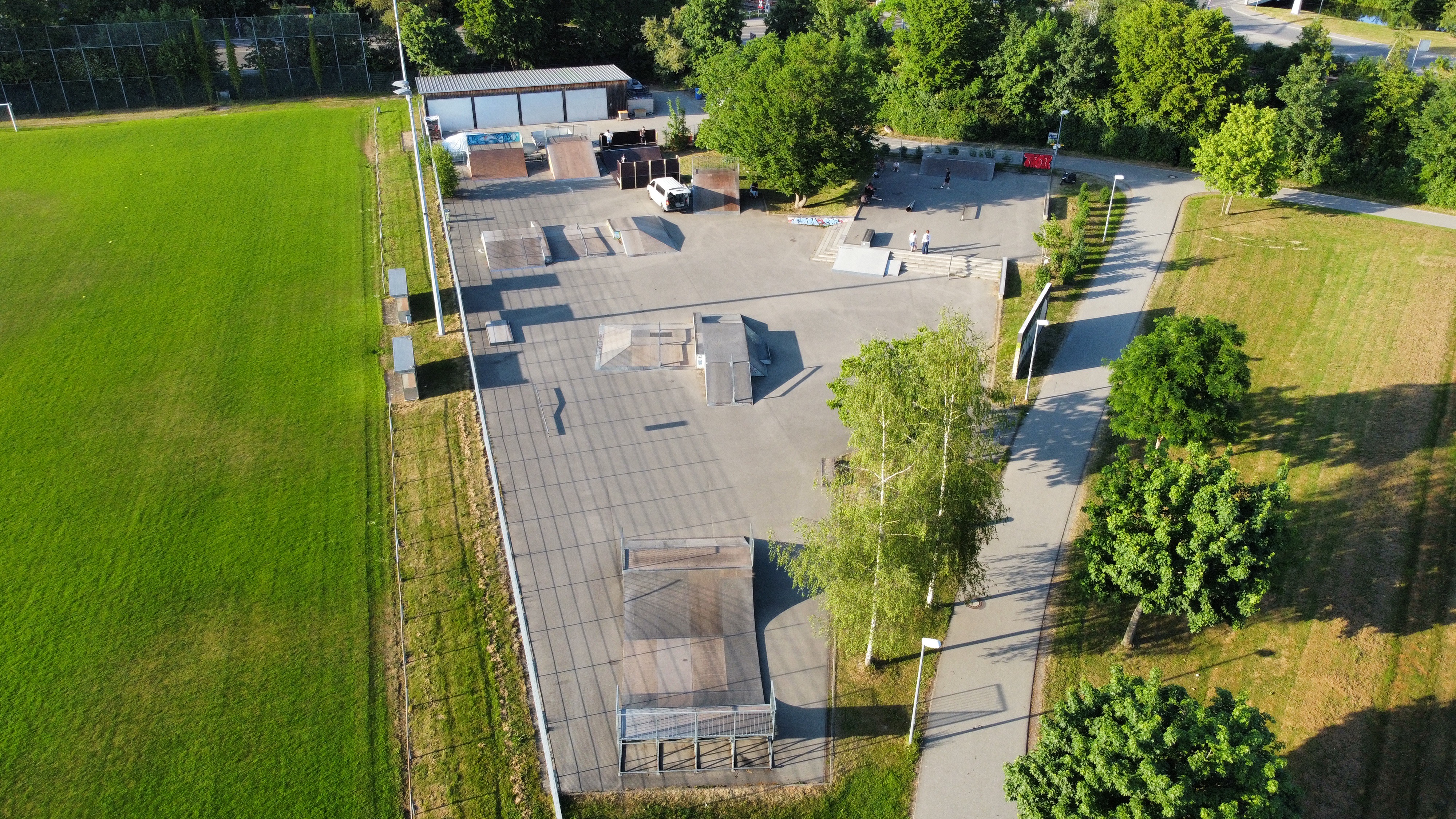Skaterhof Park-Übersicht