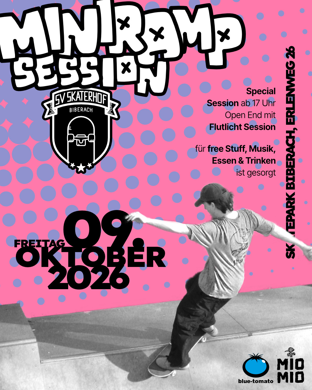 Miniramp Session · 09.10.2026 · SV Skaterhof Biberach